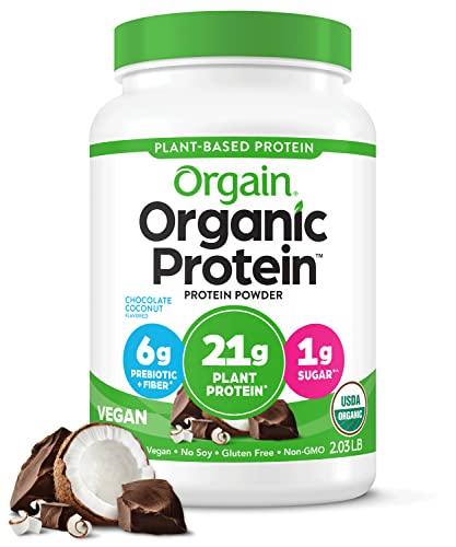 Organic Vegan Protein Powder, (Packaging May Vary)