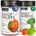 Super Fruit Super Greens Gummies for Adults 60 Count Daily Greens Vegetable