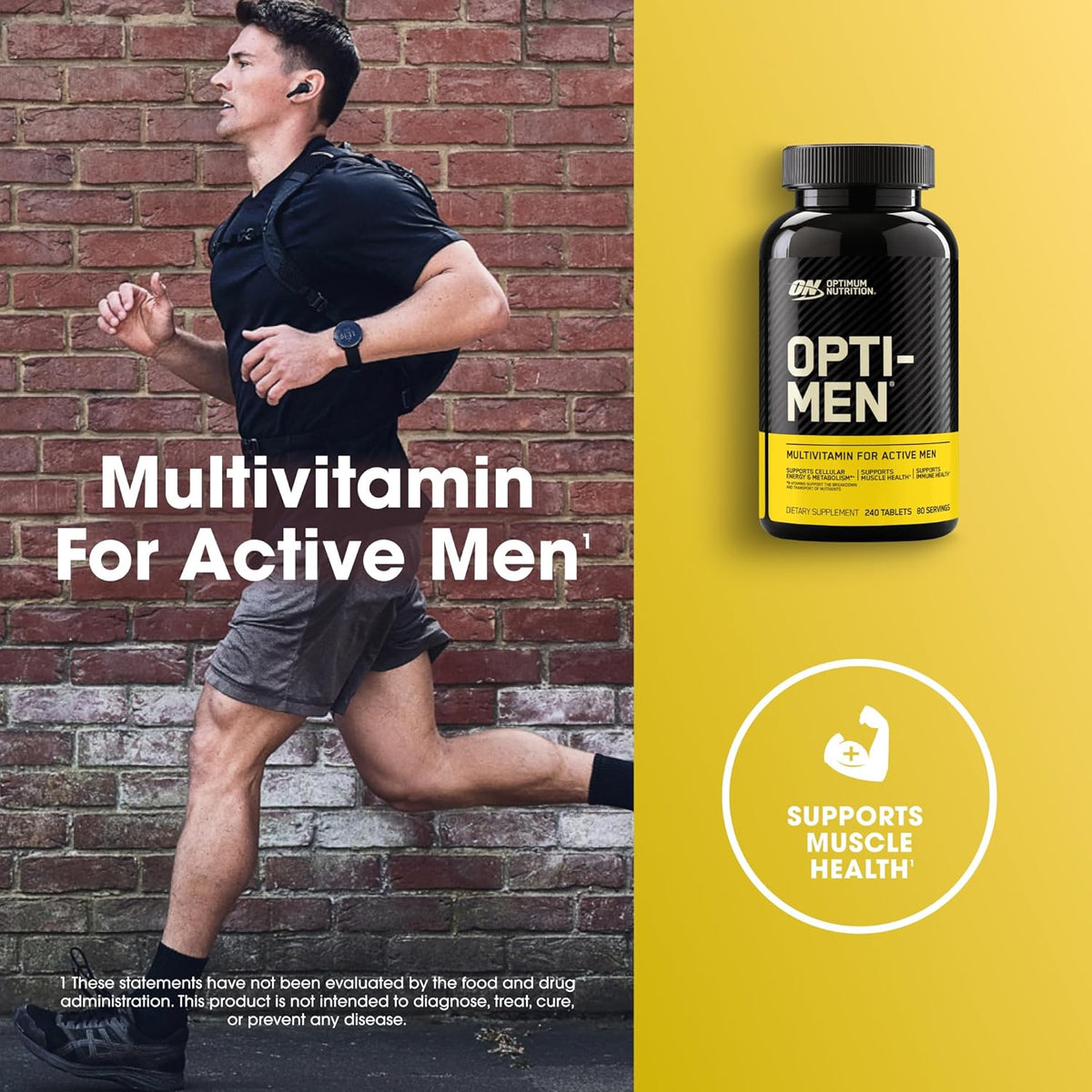 Optimum Nutrition Opti-Men Multivitamin Tablets