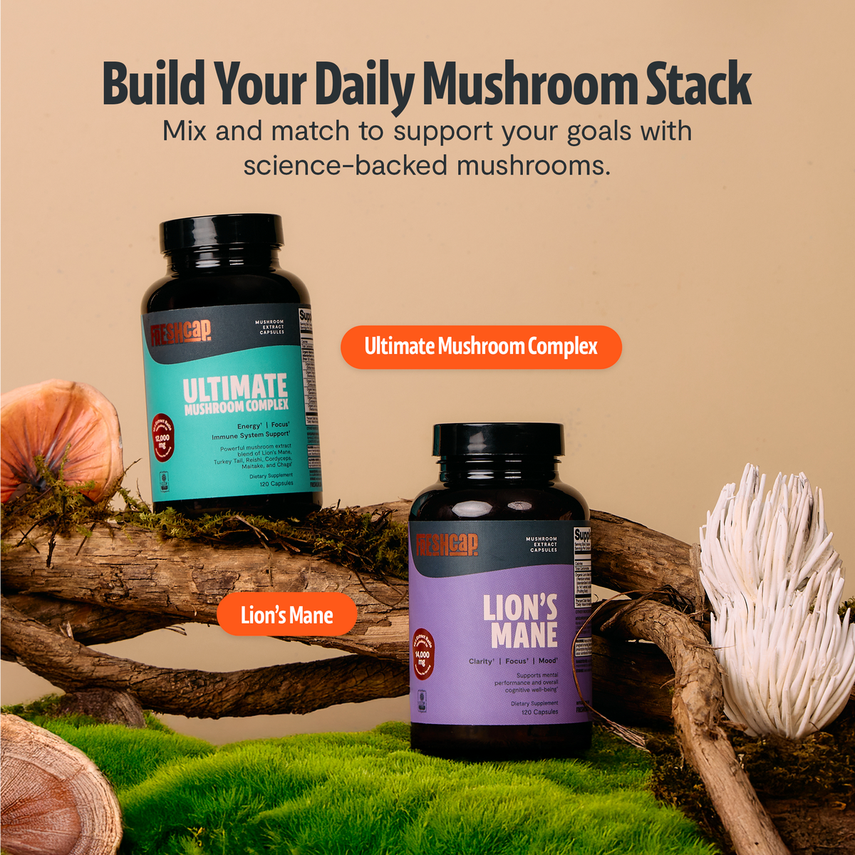 Ultimate Mushroom Complex Capsules