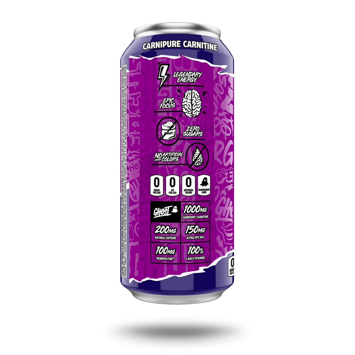 GHOST Energy Drink 16 oz – Zero Sugar Energy & Focus Drink
