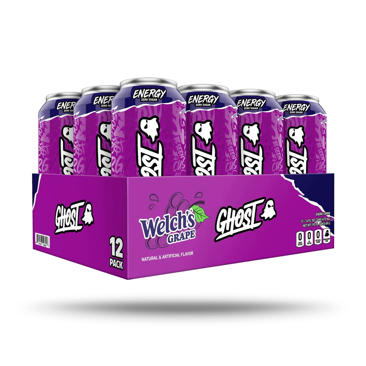 GHOST Energy Drink 16 oz – Zero Sugar Energy & Focus Drink