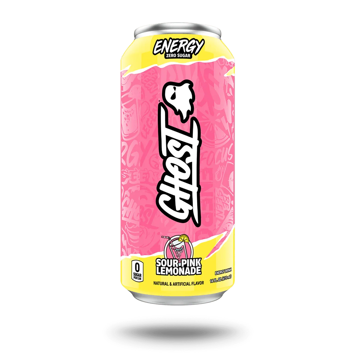 GHOST Energy Drink 16 oz – Zero Sugar Energy & Focus Drink