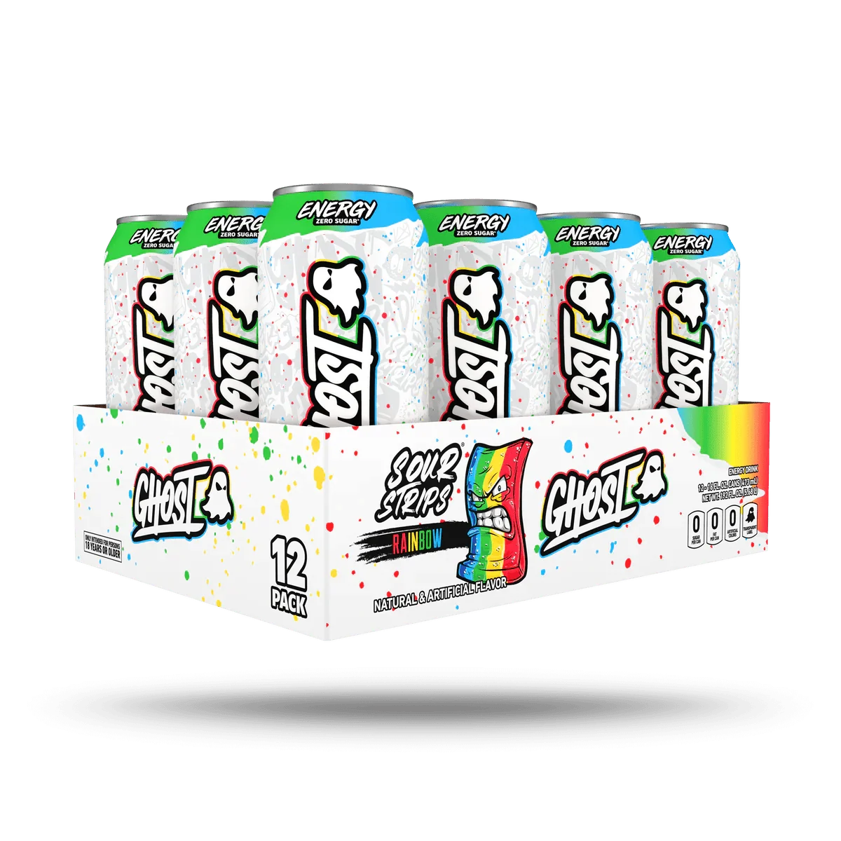 GHOST Energy Drink 16 oz – Zero Sugar Energy & Focus Drink